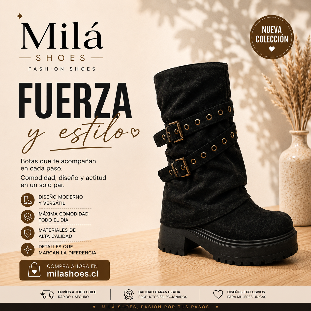 Botines Milá Shoes