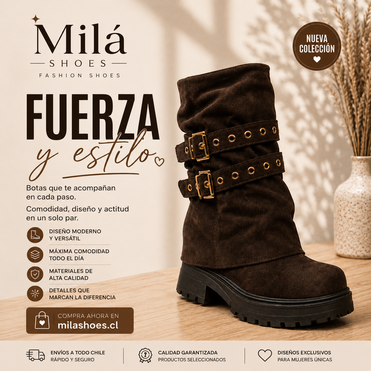 Botines Milá Shoes